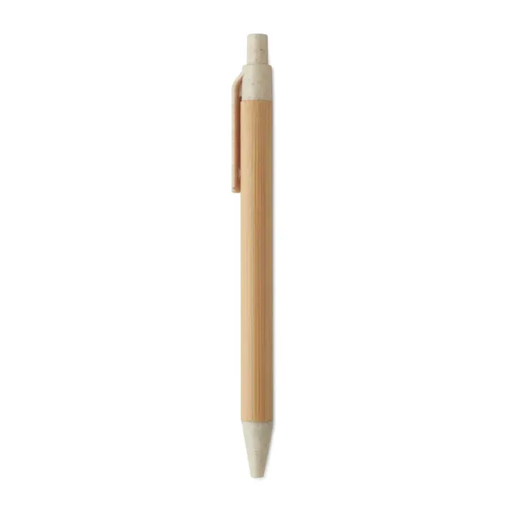 Push button ball pen in bamboo - MO2635 (MOCN#13)